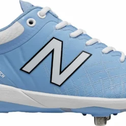 New Balance L4040v5 Low Cut Metal Cleat - Columbia Blue White