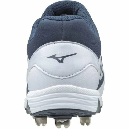 Mizuno 9-Spike Swift 5 Cleats - Navy White - Image 5
