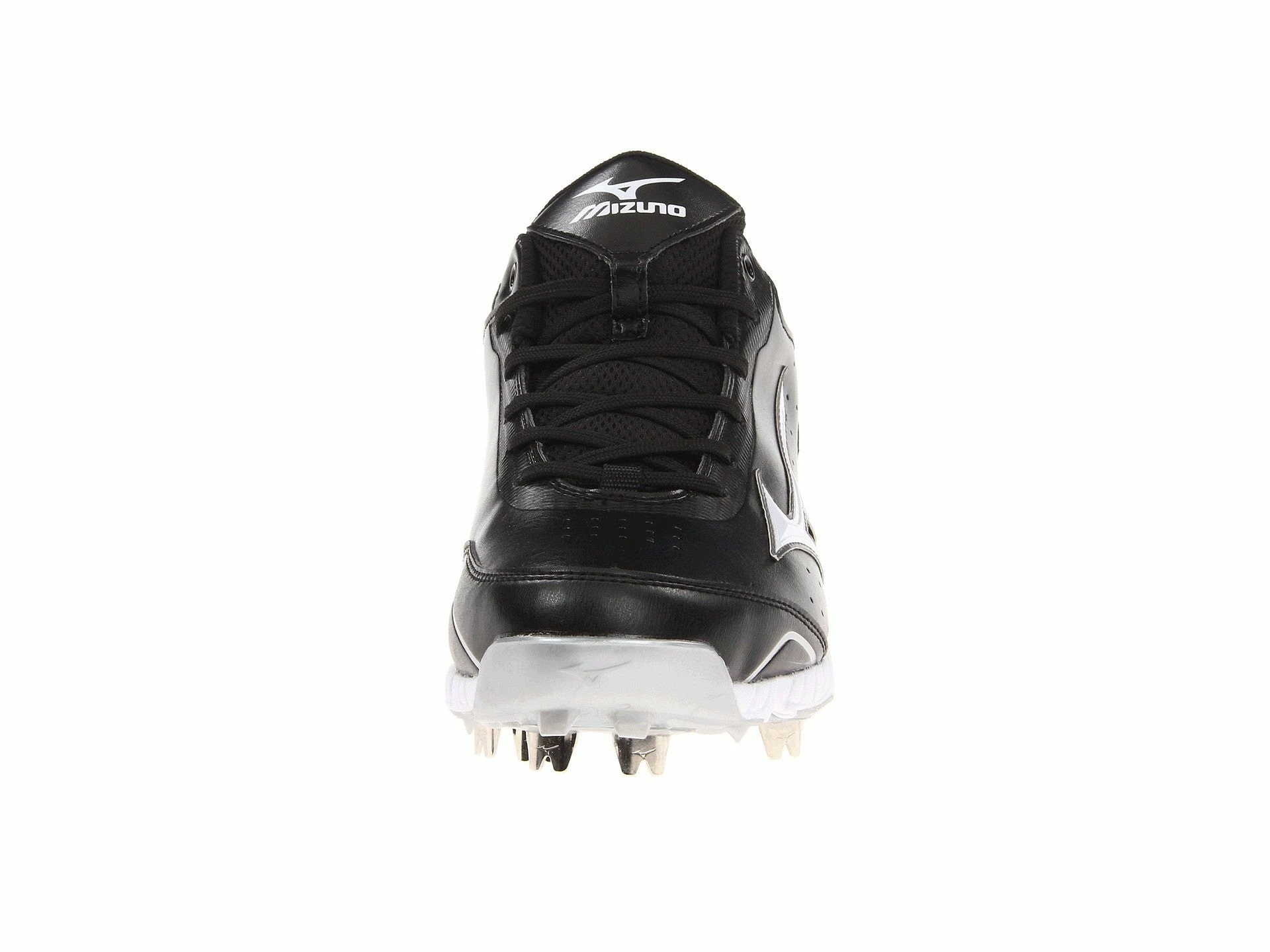 Mizuno 9-Spike Advanced Classic 7 Low Men's Metal Cleats - Black White - Image 5