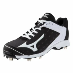 Mizuno 9-Spike Advanced Swagger 2 Low Men's Metal Cleats - Black White