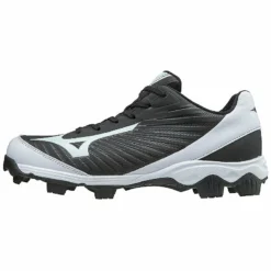 Mizuno Men's 9-Spike Advanced Franchise 9 Low Molded Cleats - Black White