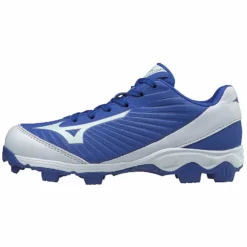 Mizuno Youth 9-Spike Advanced Franchise 9 Low Molded Cleats - Royal White