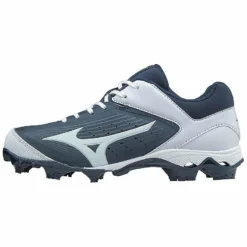 Mizuno Women's 9-Spike Advanced Finch Elite 3 FP Cleats - Navy White