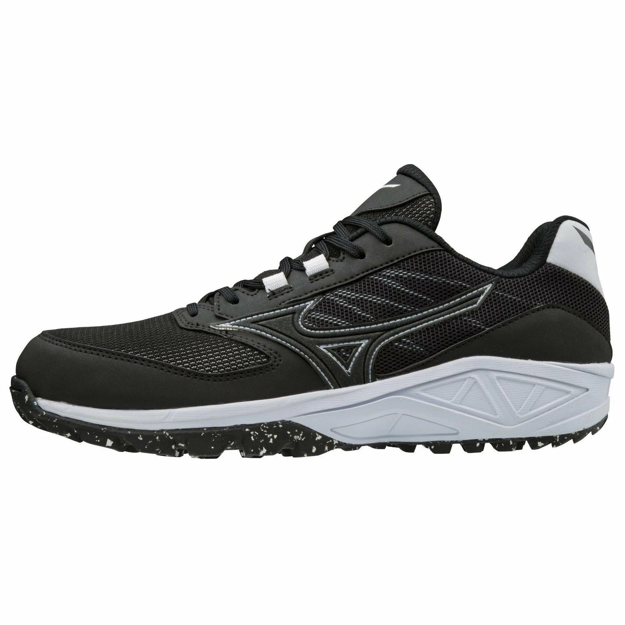 Mizuno Dominant All-Surface Low Turf Shoe - Black White