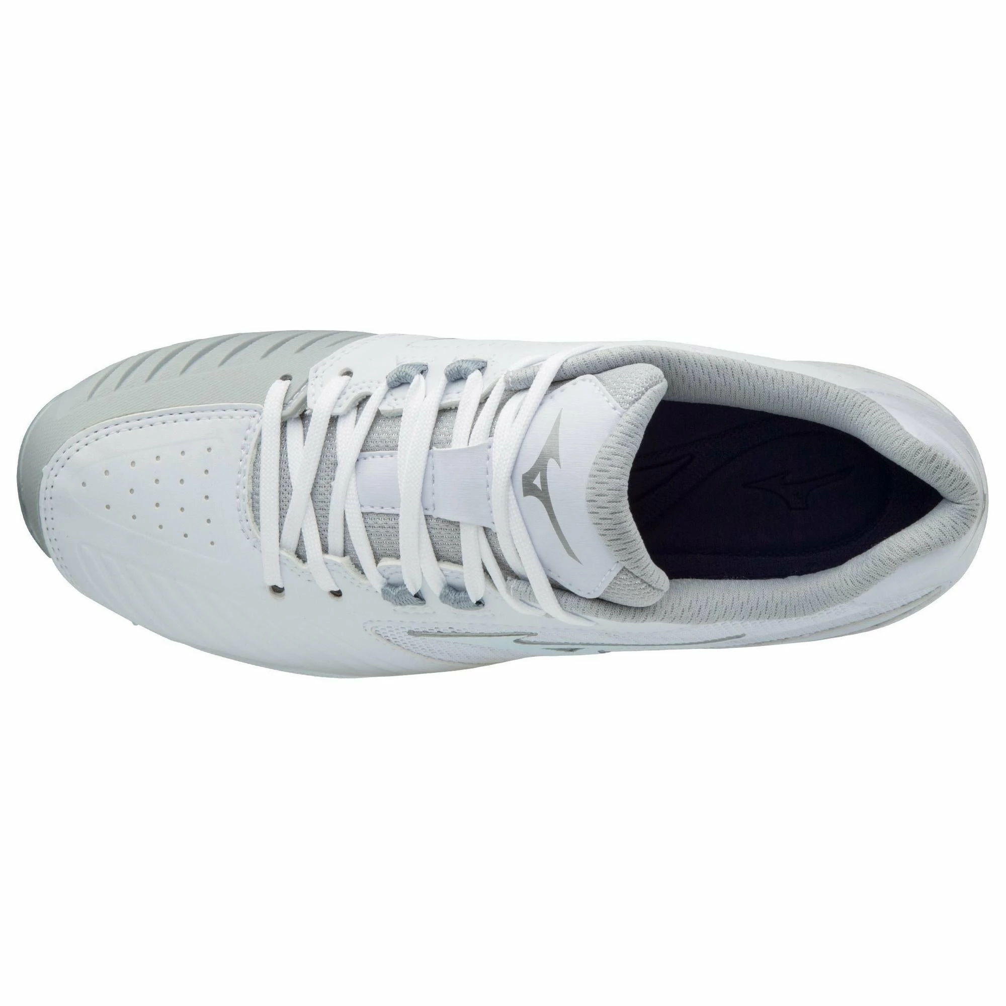 Mizuno 9-Spike Women's Advanced Sweep 4 Low Metal Cleats - White - Image 4