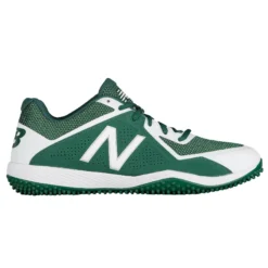 New Balance T4040v4 Turf Synthetic Mesh Shoes - Green White