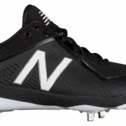 New Balance Pedroia L4040v4 Low Cut Metal Cleat - Black