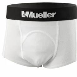 Mueller Peewee Athletic Support Brief - White
