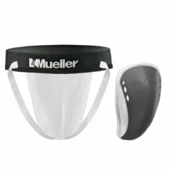 Mueller Flex Shield With Supporter Adult - Gray