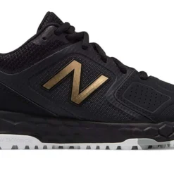 New Balance STVELOv1 Fastpitch Fresh Foam Turf Shoe - Black Gold