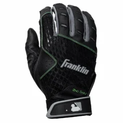 Franklin 2nd-Skinz Youth Batting Gloves - Black