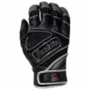 Franklin Chrome Powerstrap Adult Batting Gloves - Black