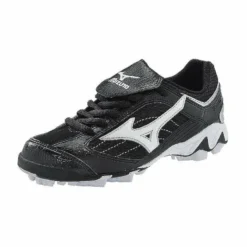 Mizuno 9-Spike Youth Franchise Low G5 Black-White