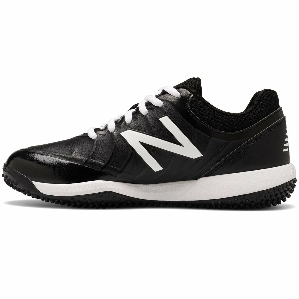 New Balance TY4040v5 Boys Turf Baseball Shoes - Black - Image 2