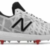 New Balance COMPv1 TPU Molded Cleat Low-Cut - White Black Silver