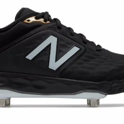 New Balance 3000v4 Fresh Foam Metal Cleats Low Cut - Black