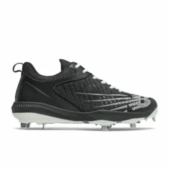 New Balance FuelCell L4040v6 Low Cut Metal Cleat - Black White