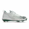 New Balance FuelCell L4040v6 Low Cut Metal Cleat - Team Forest White