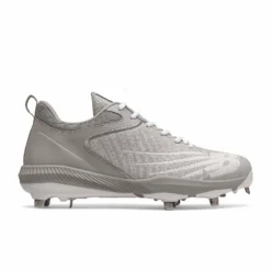 New Balance FuelCell L4040v6 Low Cut Metal Cleat - Gray White
