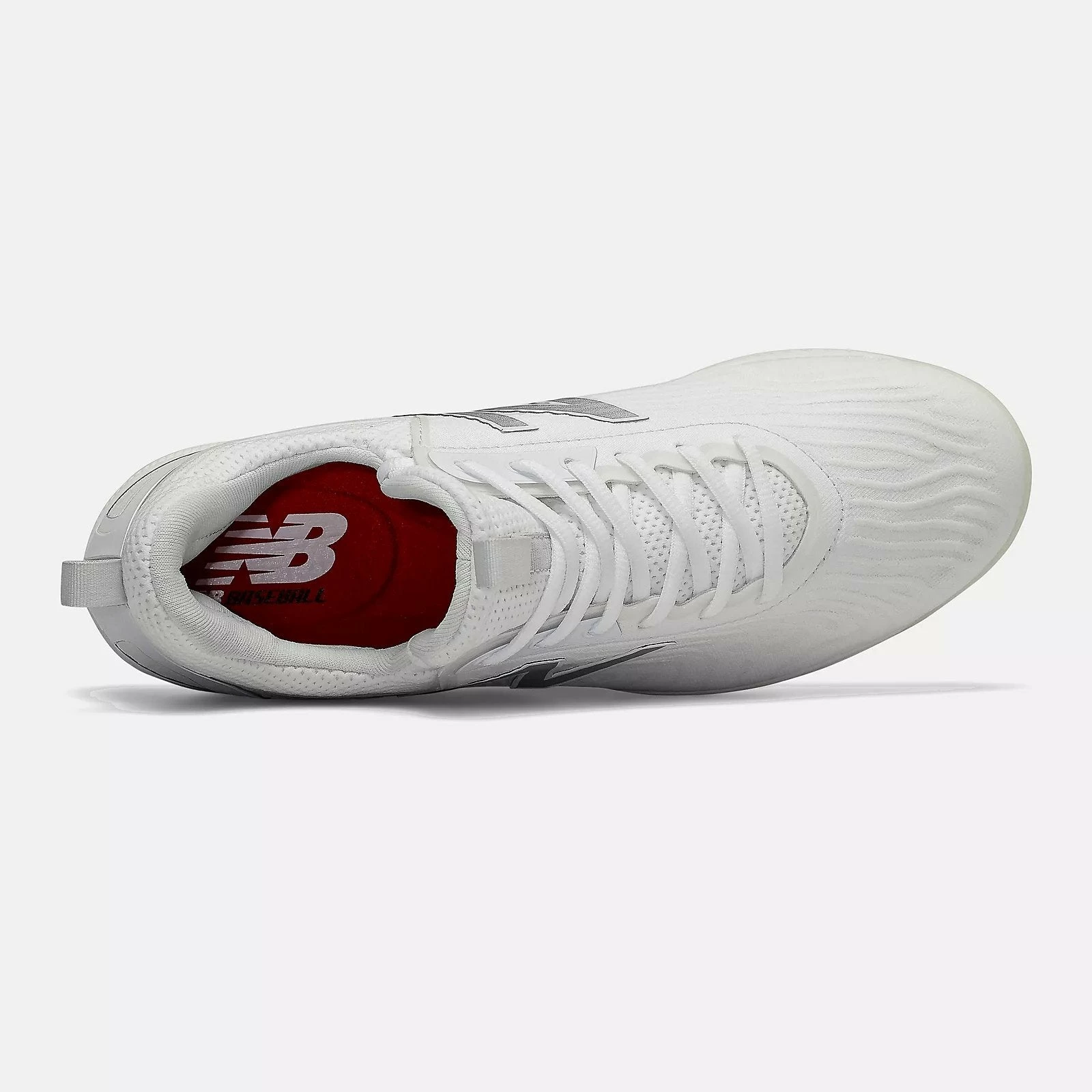 New Balance FuelCell COMPv2 TPU Molded Cleat Low-Cut - White - Image 4