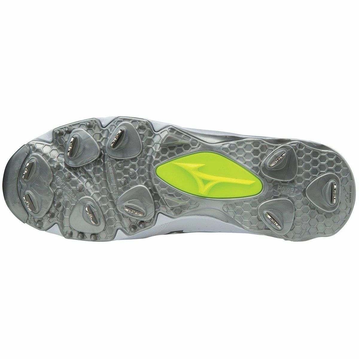 Mizuno 9-Spike Swift 5 Cleats - White - Image 3