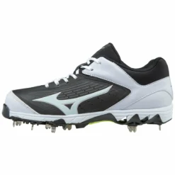 Mizuno 9-Spike Swift 5 Cleats - Black White