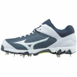 Mizuno 9-Spike Swift 5 Cleats - Navy White