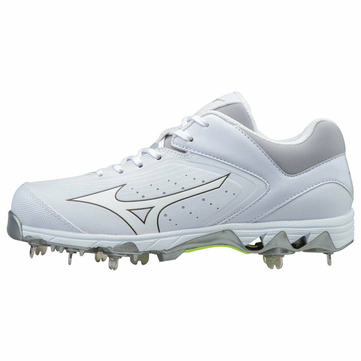 Mizuno 9-Spike Swift 5 Cleats - White