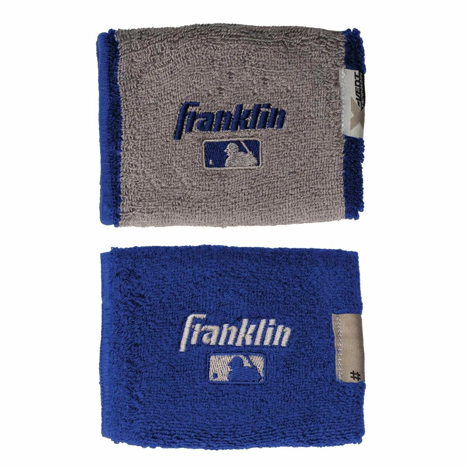 Franklin MLB X-Vent Reversible Wristband 4" - Scarlet Gray