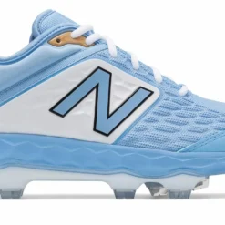 New Balance 3000v4 TPU Molded Cleat Low-Cut - Baby Blue White