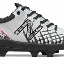 New Balance PL4040v5 Pedrola Molded Cleats Low-Cut - White Camo