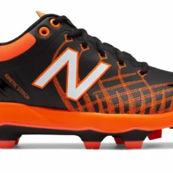 New Balance PL4040v5 TPU Molded Cleats Low-Cut - Black Orange