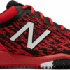 New Balance T4040v5 Turf Synthetic Mesh Shoes - Black Red
