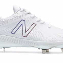 New Balance SMFUSEv1 Fastpitch Metal Cleat Low-Cut - White