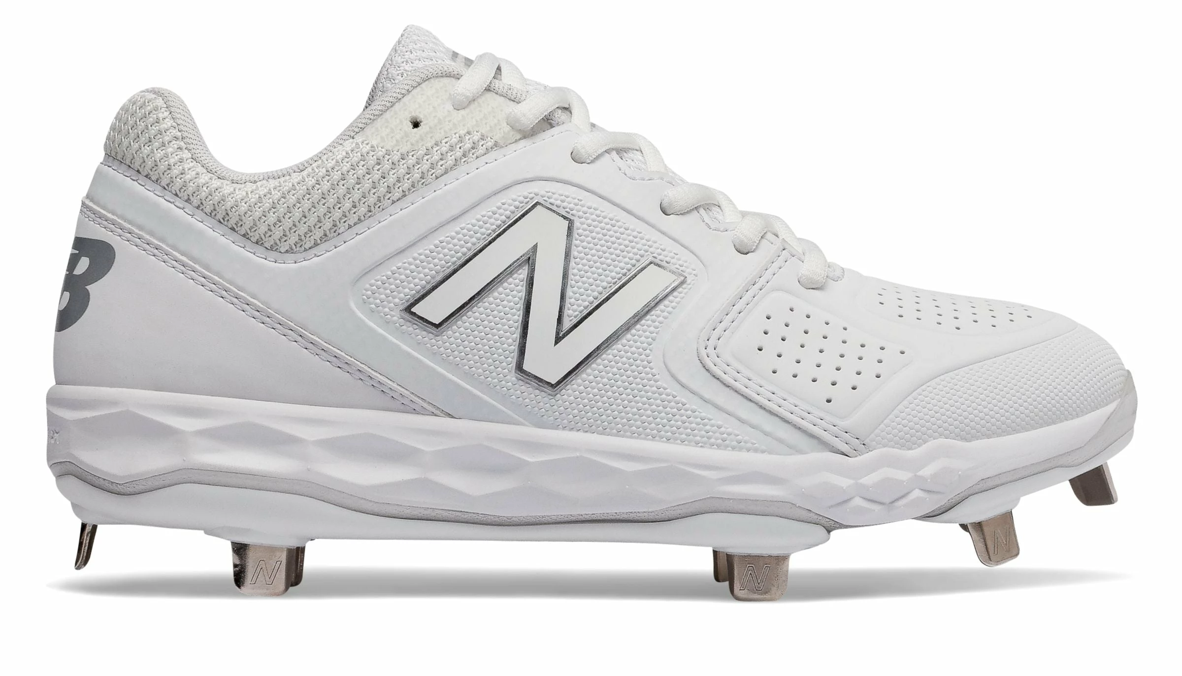 New Balance Velo1 Fresh Foam Metal Cleat Low-Cut - White