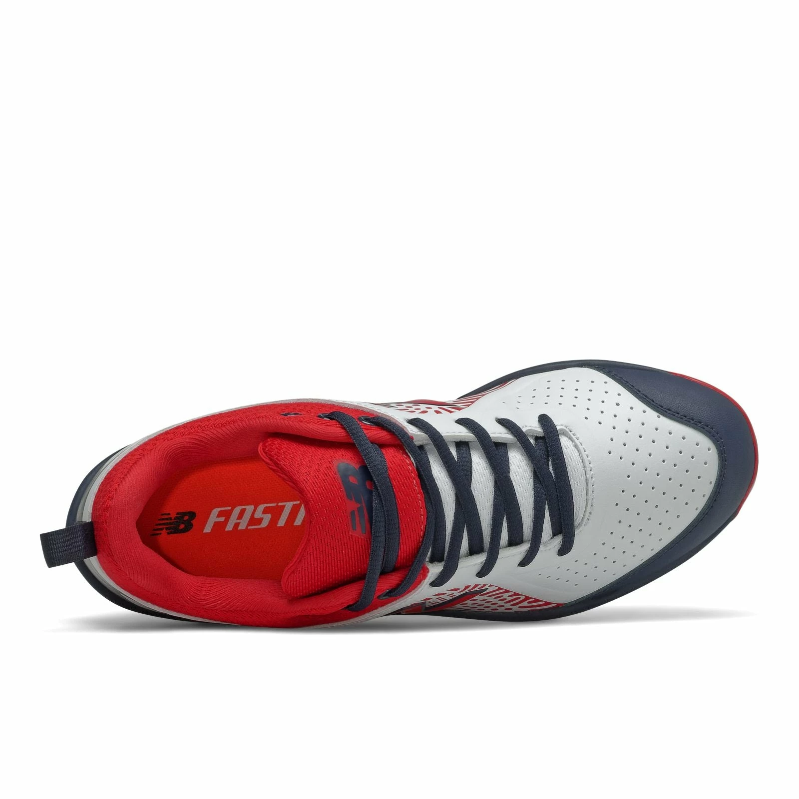 New Balance Velo2 Fresh Foam Molded Cleat Low-Cut - Black Red White - Image 4