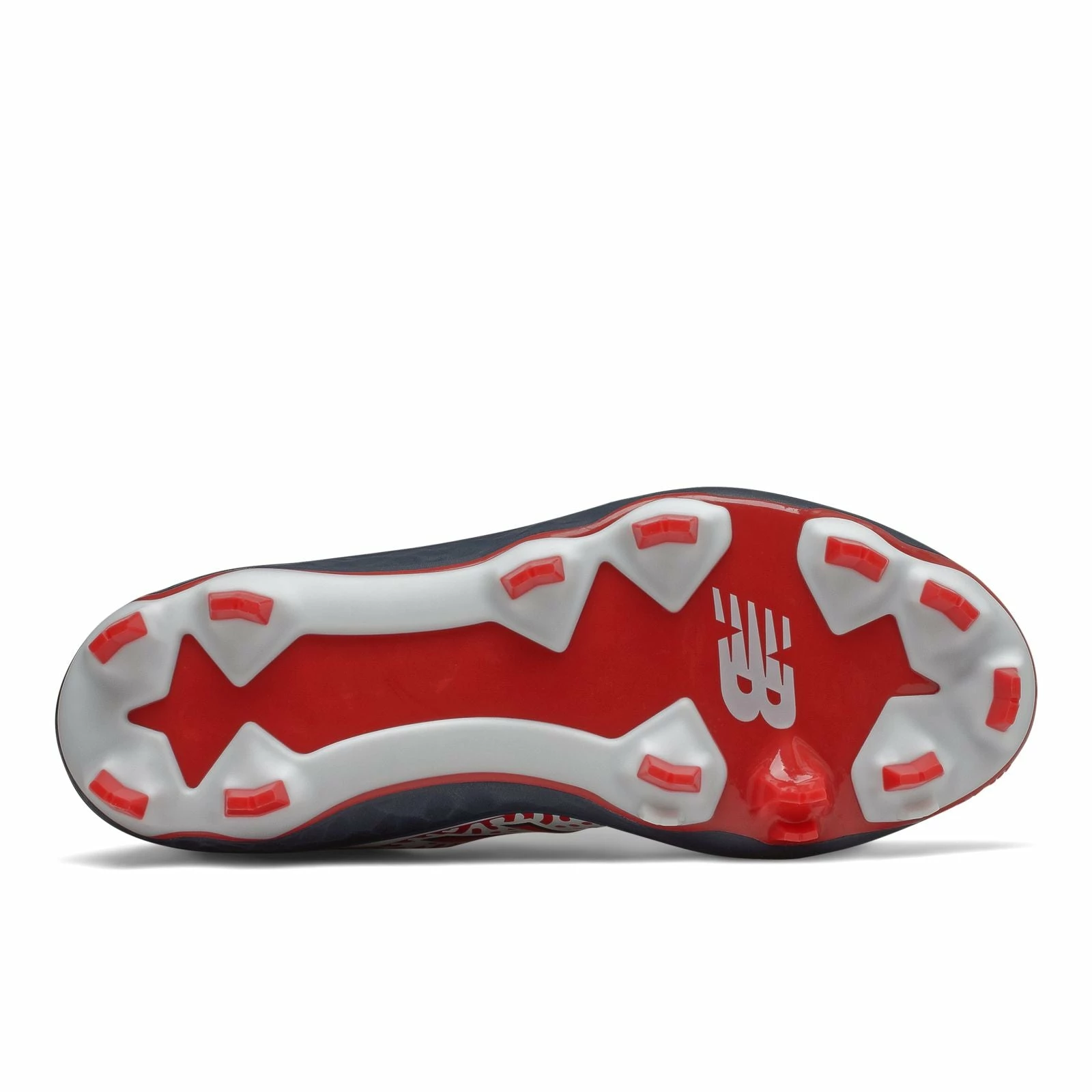 New Balance Velo2 Fresh Foam Molded Cleat Low-Cut - Black Red White - Image 3