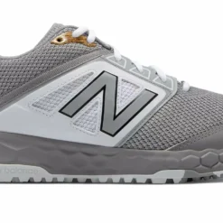 New Balance 3000v4 Fresh Foam Turf Baseball Shoe - Gray White