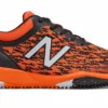 New Balance T4040v5 Turf Synthetic Mesh Shoes - Black Orange