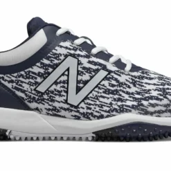 New Balance T4040v5 Turf Synthetic Mesh Shoes - Navy White