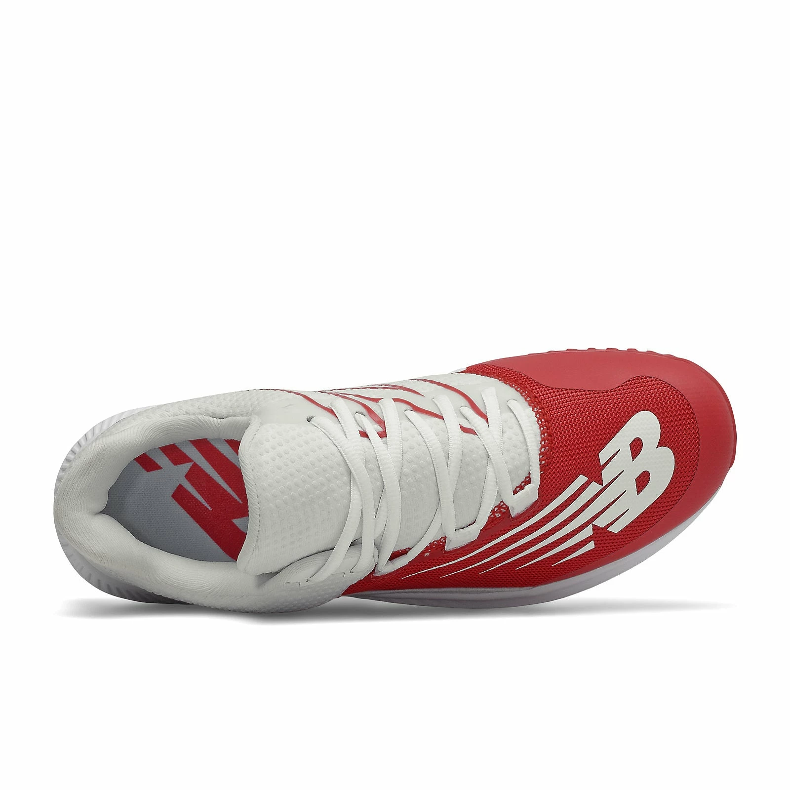 New Balance FuelCell T4040v6 Turf Synthetic Mesh Shoes - Team Red White - Image 5