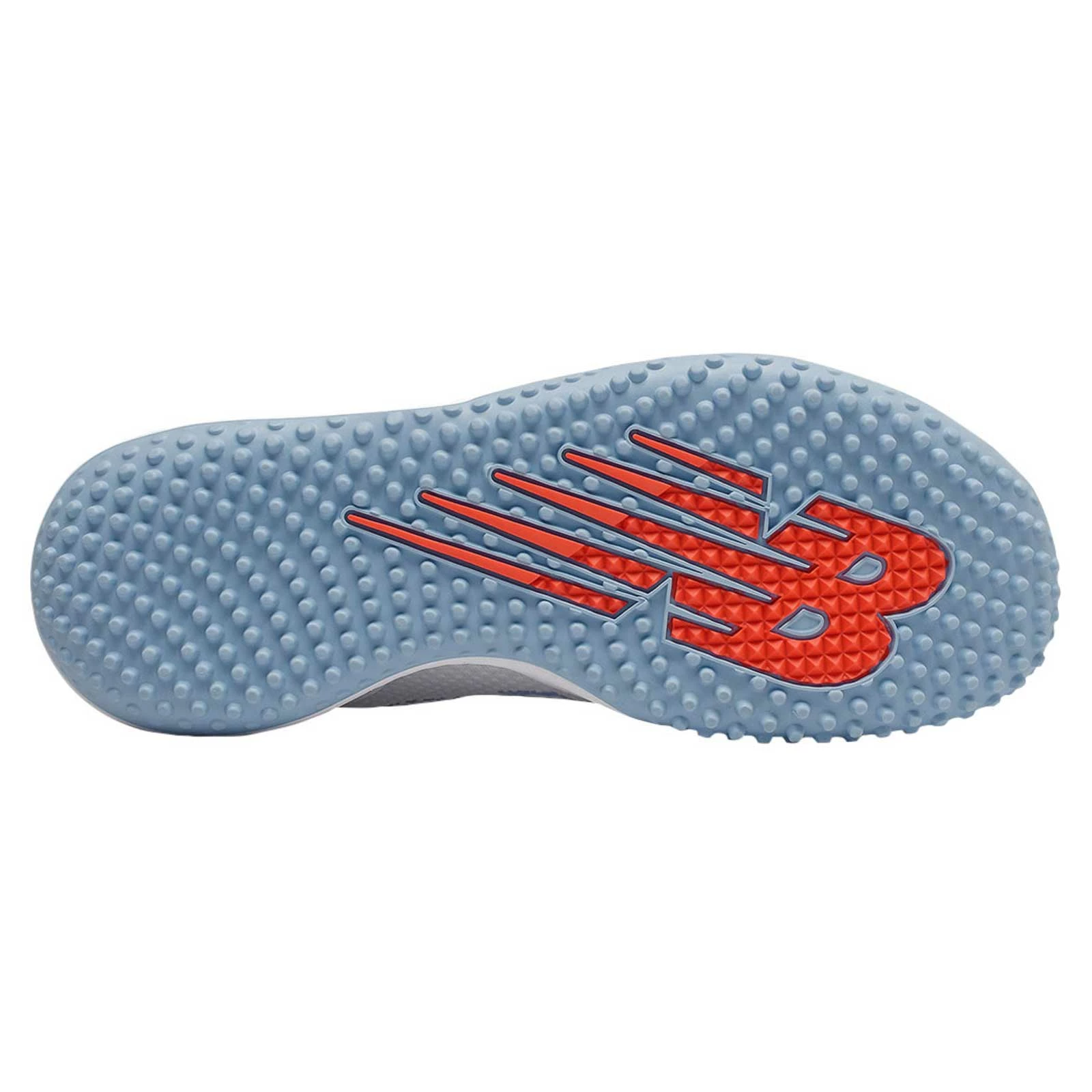 New Balance FuelCell T4040v6 Turf Synthetic Mesh Shoes - Team Carolina White - Image 4