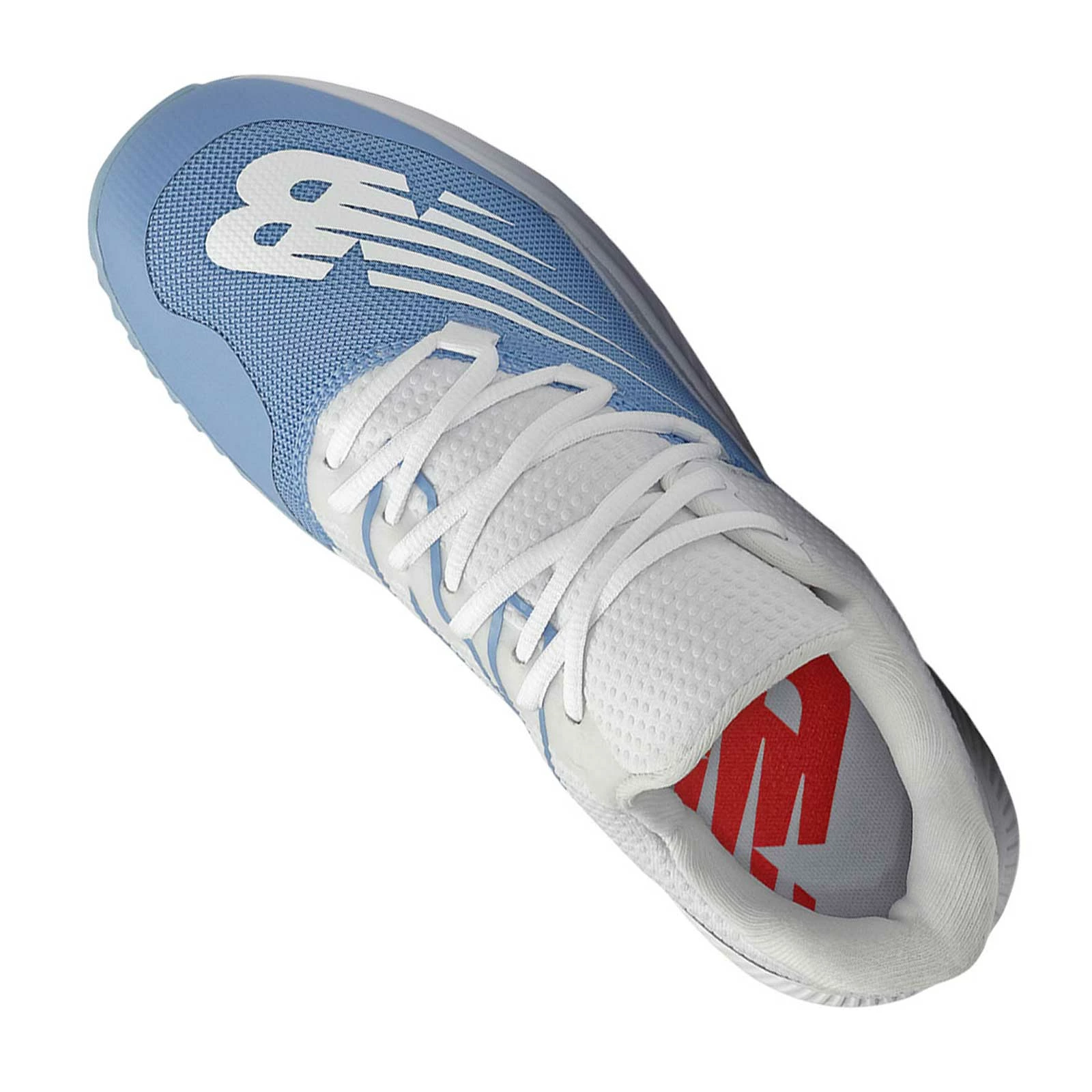 New Balance FuelCell T4040v6 Turf Synthetic Mesh Shoes - Team Carolina White - Image 5