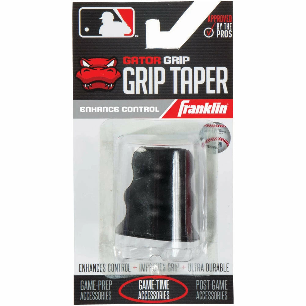 Franklin Sports MLB Gator Grip Taper - Black